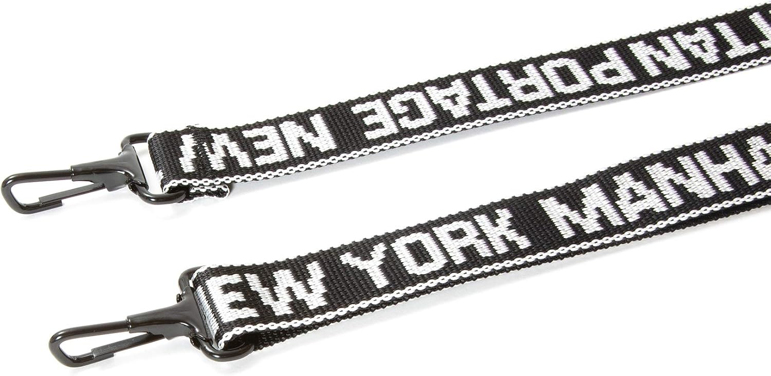 Emblem Adjustable Shoulder Strap (M), Black