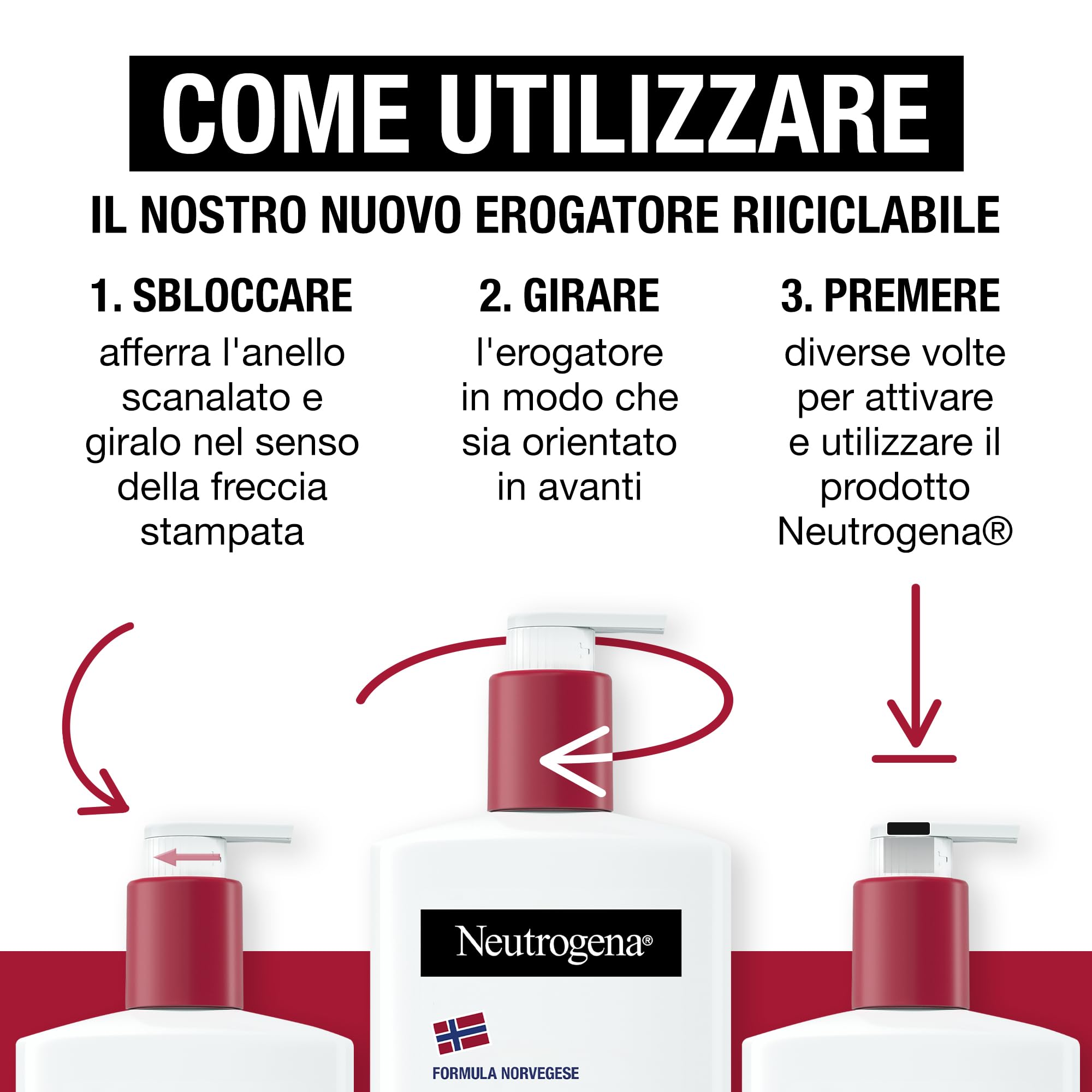 Neutrogena Formula Norvegese Lozione Corpo CICA Riparazione Intensa, Crema corpo riparatrice per 72h di nutrimento, Crema idratante corpo con 10% Glicerina, Crema corpo idratante pelle secca, 400 ml