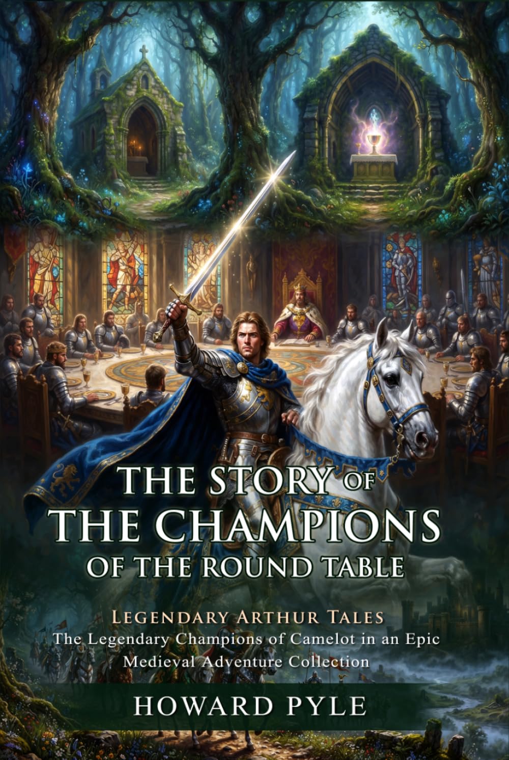 The Story of the Champions of the Round Table: The Ultimate Collection of Round Table Legend: Epic Knightly Quests and Medieval Magic - Illustrated with Biography and Commentary