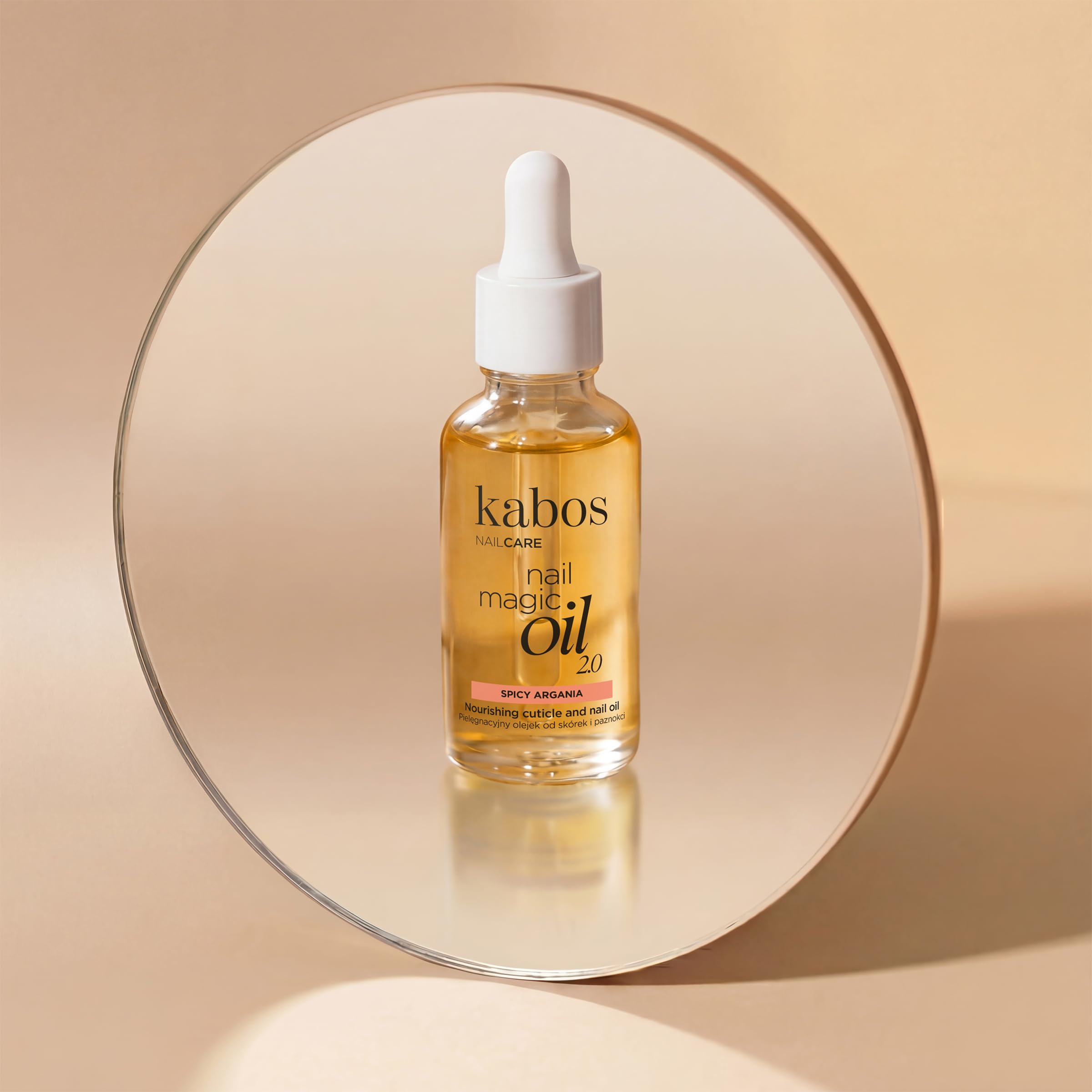 Kabos Nail Magic Oil 2.0 Spicy Argania 30 ml - Olejek do Skórek i Paznokci