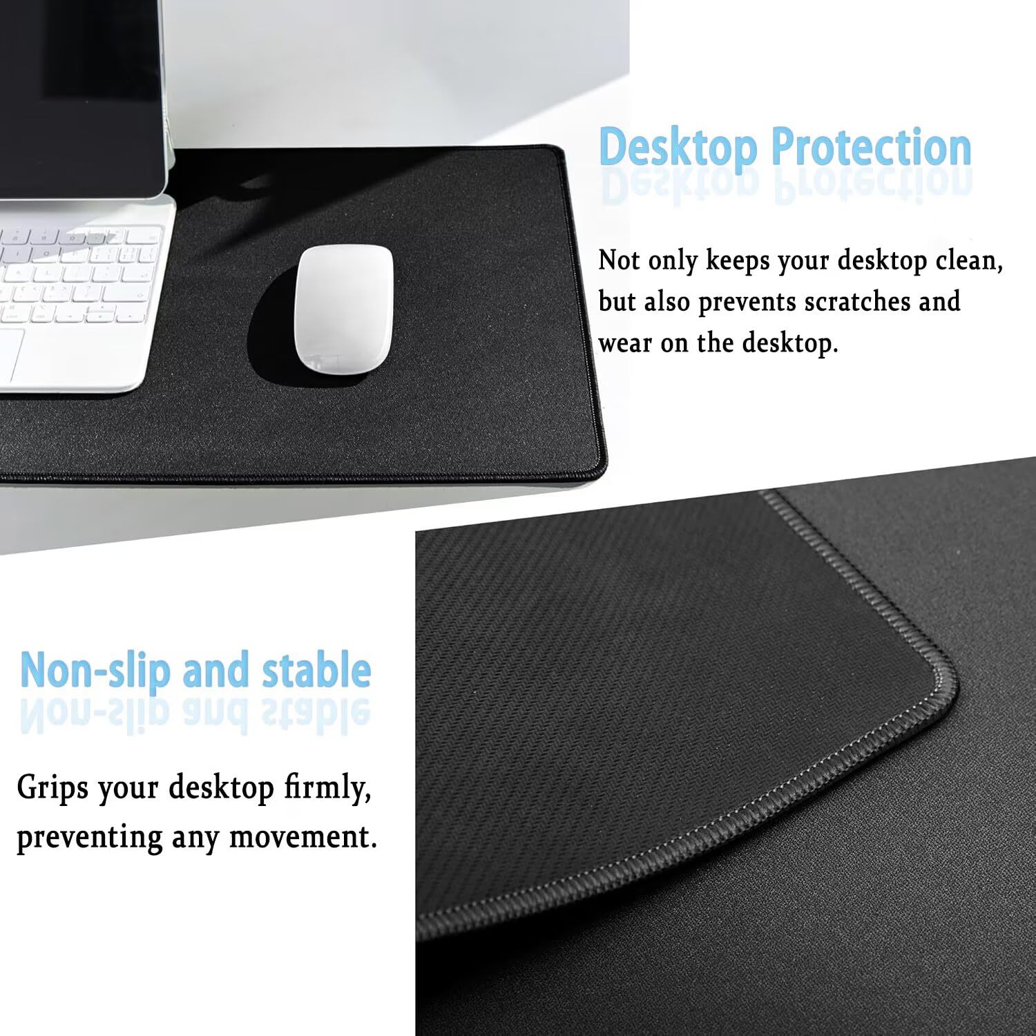 Tappetino Mouse Cloud Tappetino Gaming XXL 1000x500mm, Sottomano Scrivania Aereo Mouse Pad Migliora Accessori Gaming Precisione e Velocità, Adatto per Giochi e Ufficio Domestico, Regalo Uomo G-10971