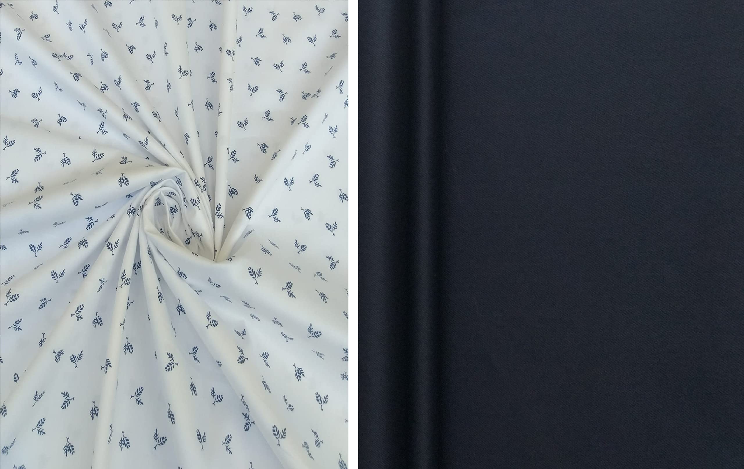 Pri & Su CottLinns Combo of Giza Cotton Printed Shirt 110001 & Trouser Fabric 90004-picture-47