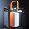 Solar Powers Bank 50000mah - 120w Portable Charger Fast Charging Powers Bank With Built-in Cables, Outdoor Solar Survival Charger, For Camping, Hiking, Travel,Backpack Gear, For Smart Devices
