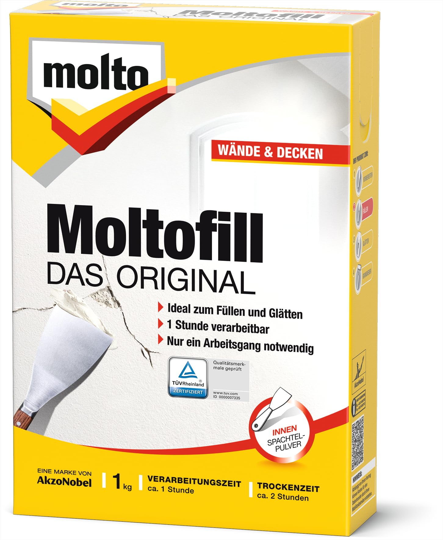 MOLTO INNEN MOLTOFILL DAS ORIGINAL 1KG