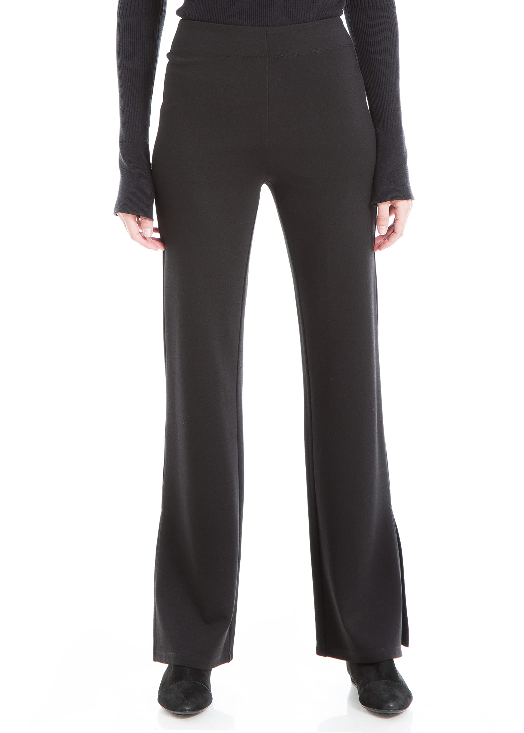 Max Studio Womens Side Slit Ponte Pant