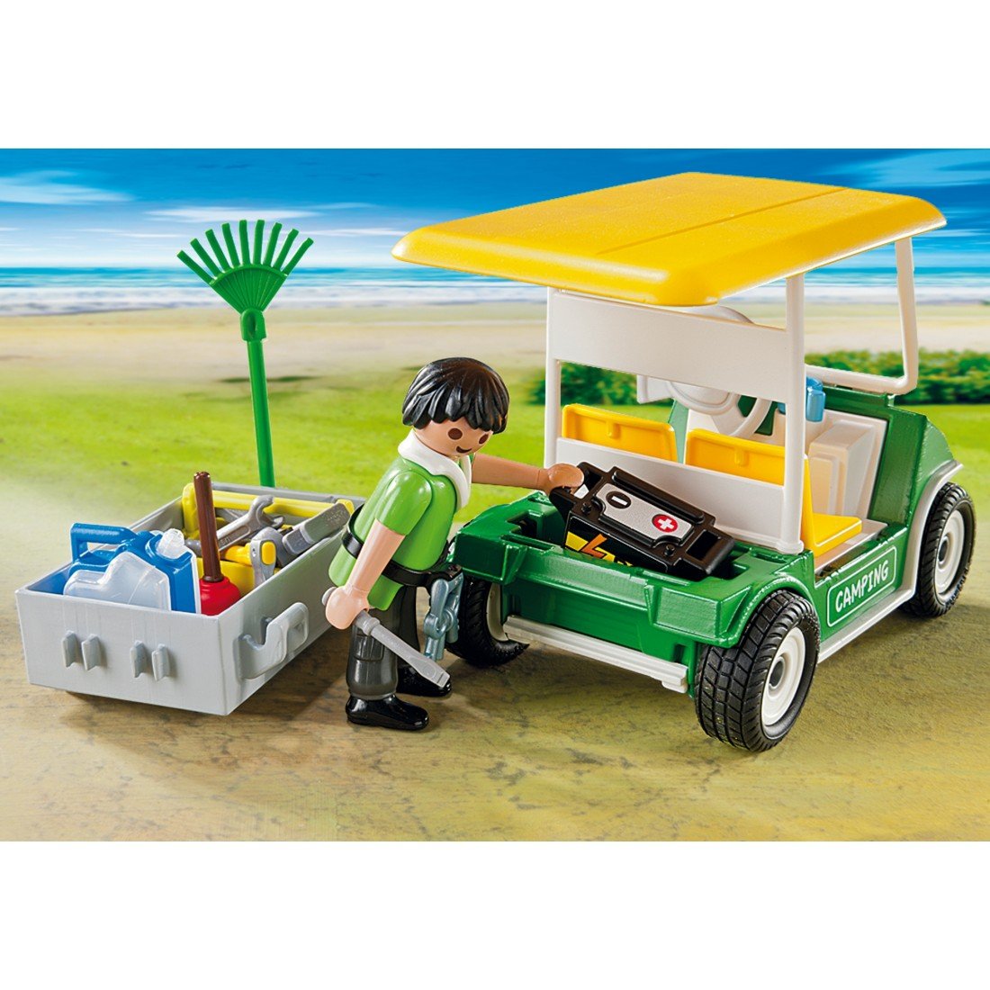 Playmobil 5437 Camping Service Cart with Ranger and Many Tool(並行輸入) Playmobil 5437 Camping Service Cart : Amazon.co.uk: Toys & Games