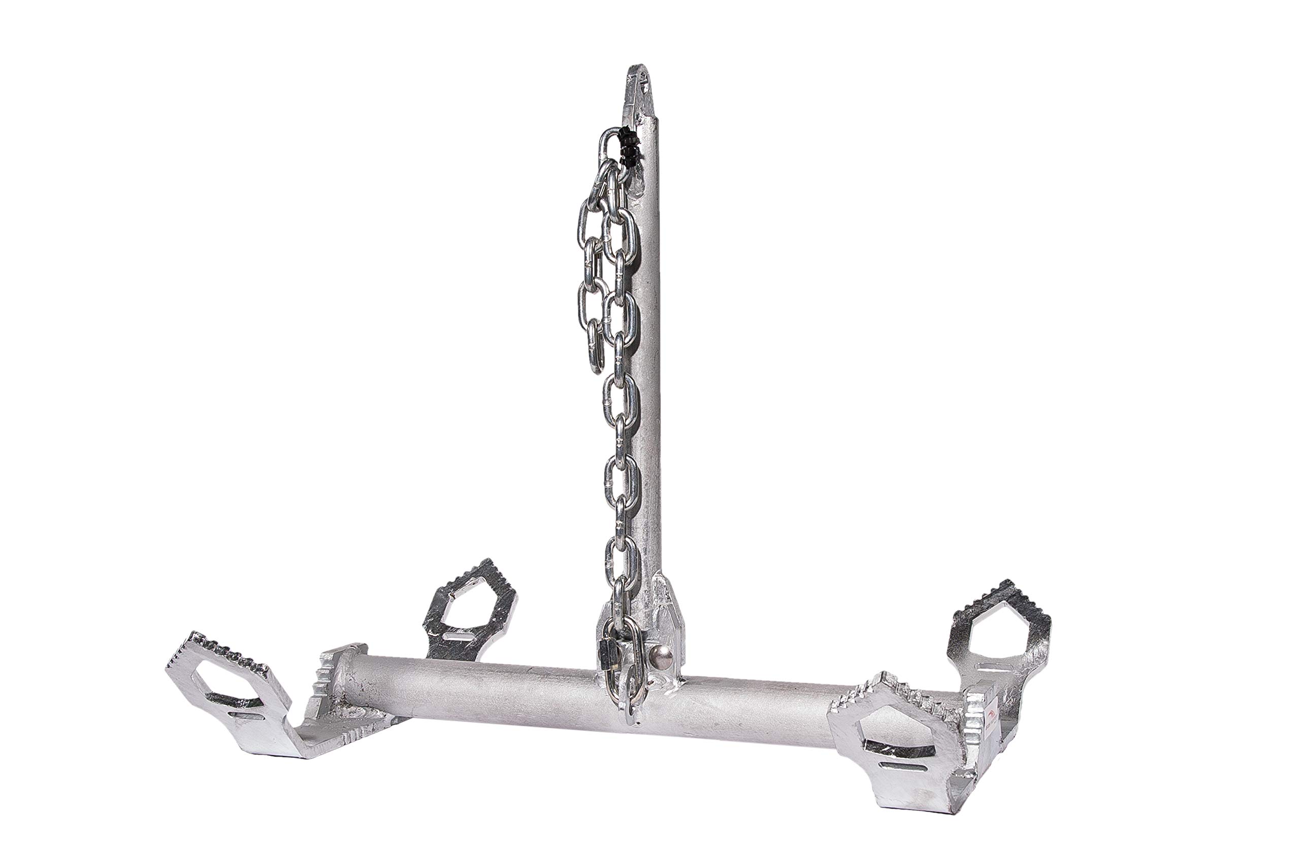 Fish Fighter - Boat Anchor - 40LB | Galvanized Breakaway River Boat Anchor