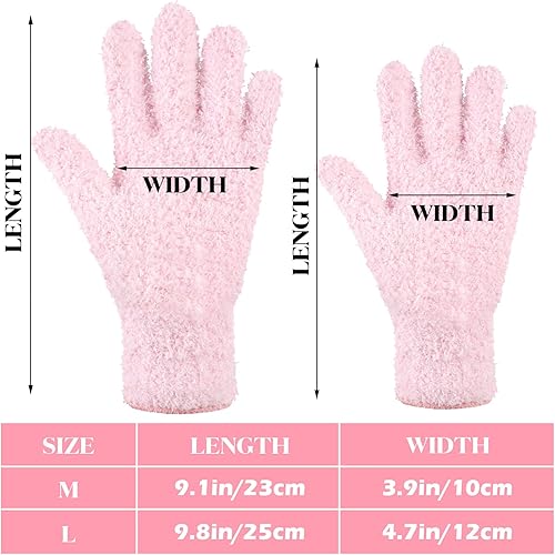 Miniatura 3 de Bencailor 6 pares de guantes de microfibra para quitar el polvo, guantes de limpieza de microfibra para plantas, persianas, limpieza de automóviles,