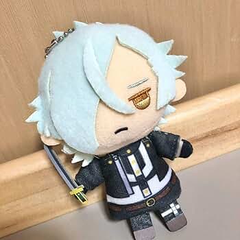 刀剣乱舞 膝丸 指の上シリーズ ぬいぐるみ マスコット 活撃 グッズ-マスコット】わんぱく!刀剣乱舞 指の上シリーズ ひざまる