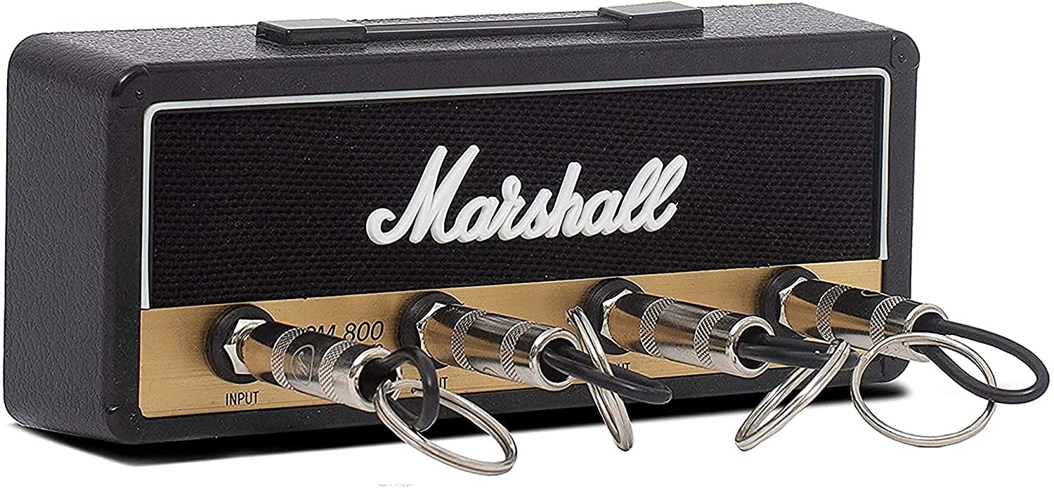 Marshall Jack Rack 2.0 Portachiavi Chitarra Amp Chiave Chitarra Portachiavi Gancio Montaggio A Parete