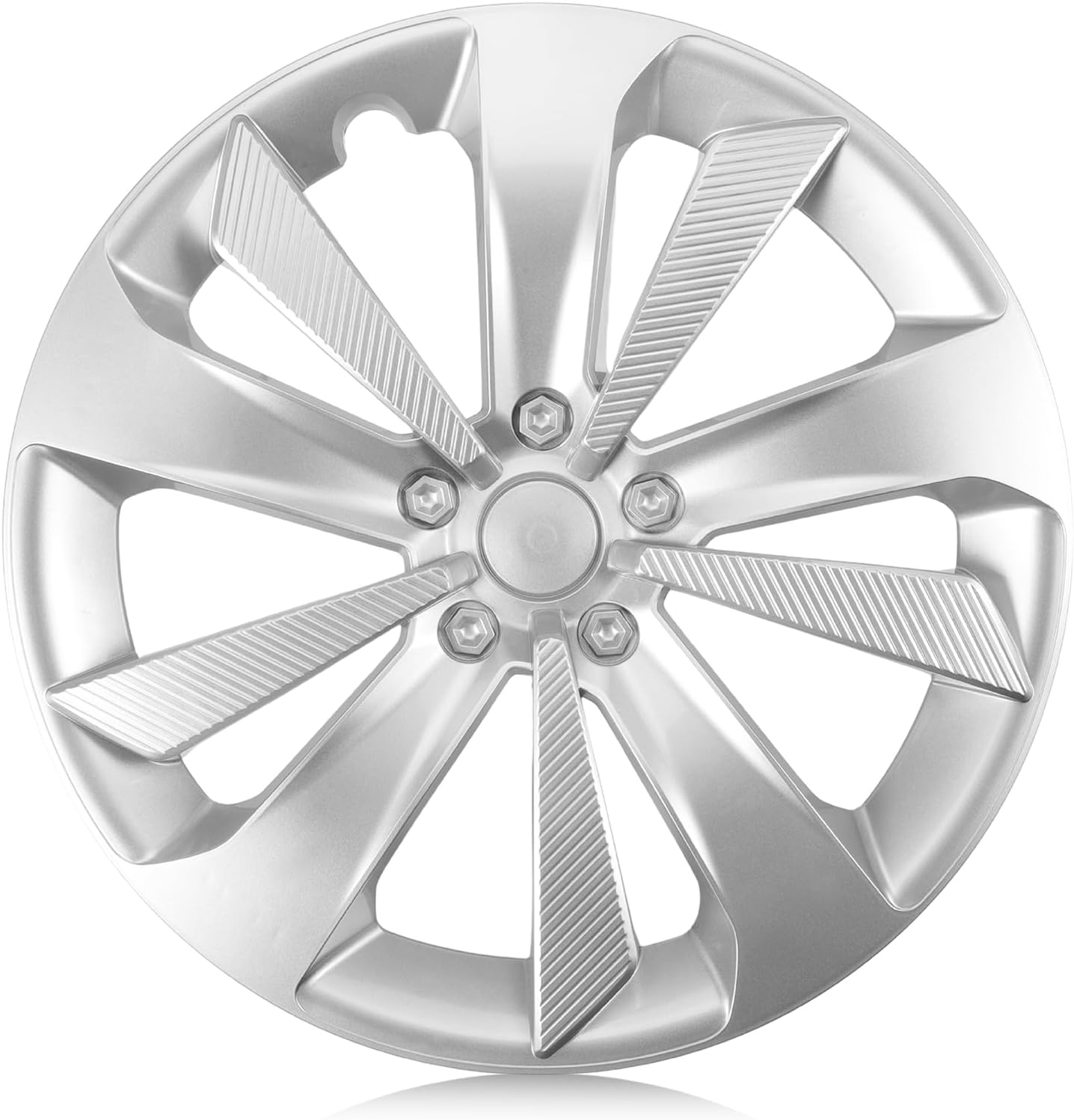 28811FL010 28811FL02A Hub Cap Wheel Cover Silver Fit for 2017-2023 Impreza Hubcap,1 Pcs Silver