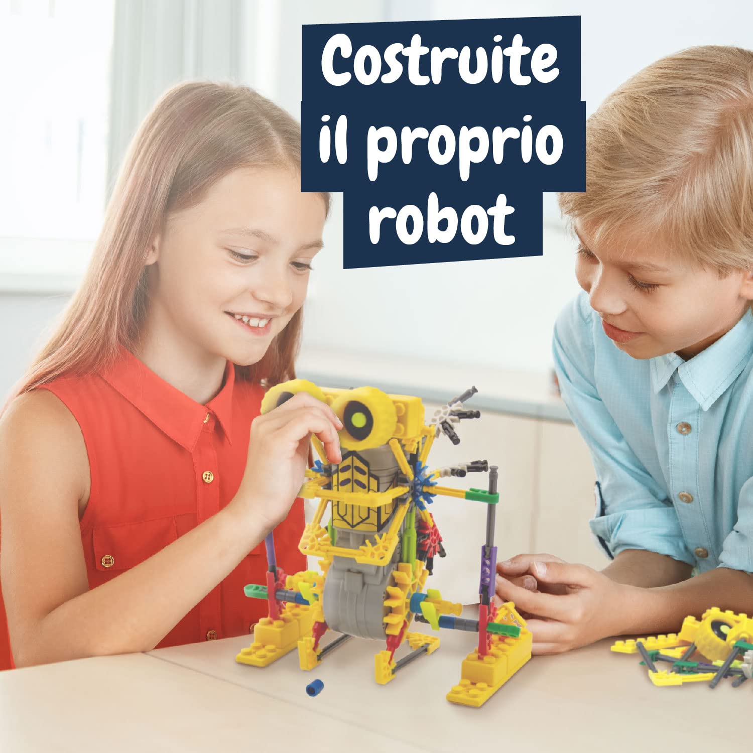 Science4you Betabot Robot Interattivo per Bambini - Robot da Costruire 8+ Anni con Questo Giochi di Ingegneria 126 Pezzi, Esperimenti Scientifici e Regalo per Bambini +8 Anni