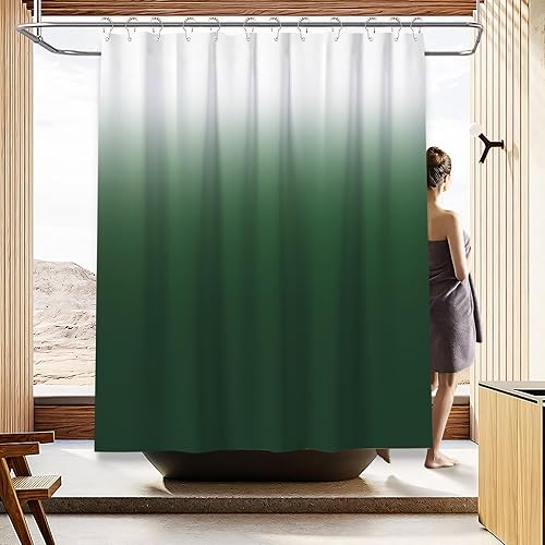 Miniatura 52 de Juegos de baño con cortina de ducha y alfombras