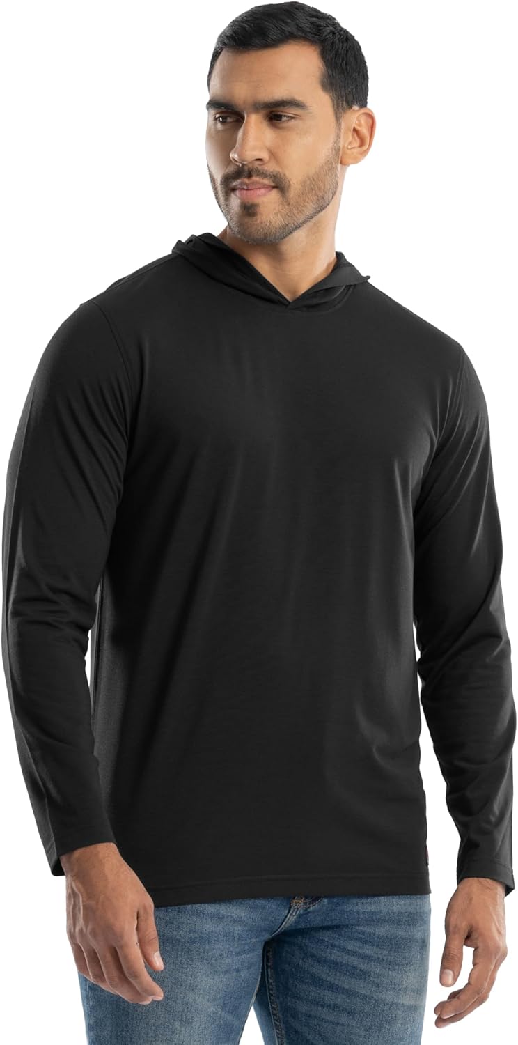 Wrangler mens Long Sleeve Sun Protection Hoodie - Image 3