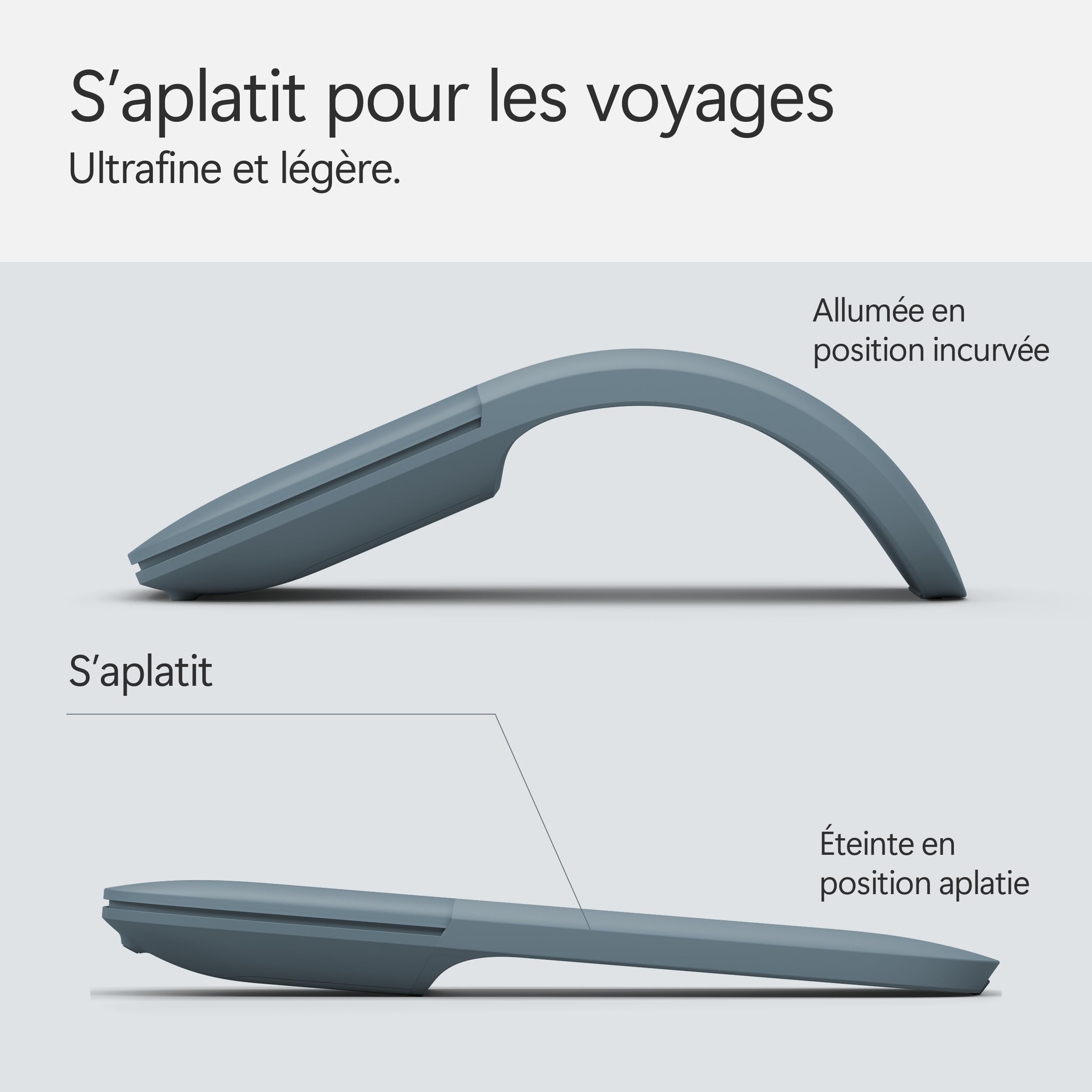 Souris Microsoft Surface Arc Mouse | Océan