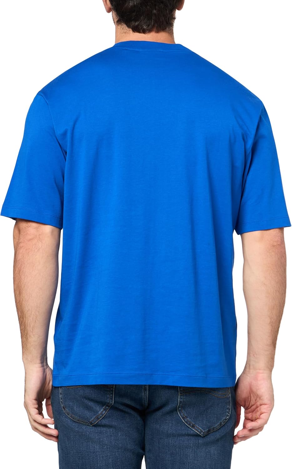 Hugo Mens Printed Banner Logo T-Shirt - Image 2