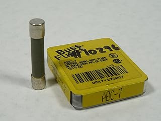 FUSETRON ABC-7 Fast Acting, 7A, 7 AMP, ABC, Ceramic Fuse, 250V