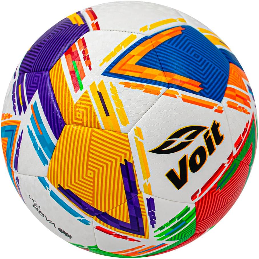Voit Hybrid Training Ball - Liga MX, Hybrid Tech Technology, Durable Construction, Multiple Colors, High Grade Soccer Ball for Training