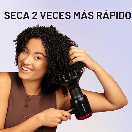 Wavytalk Hair Dryer with Diffuser — top-down angle highlighting key features