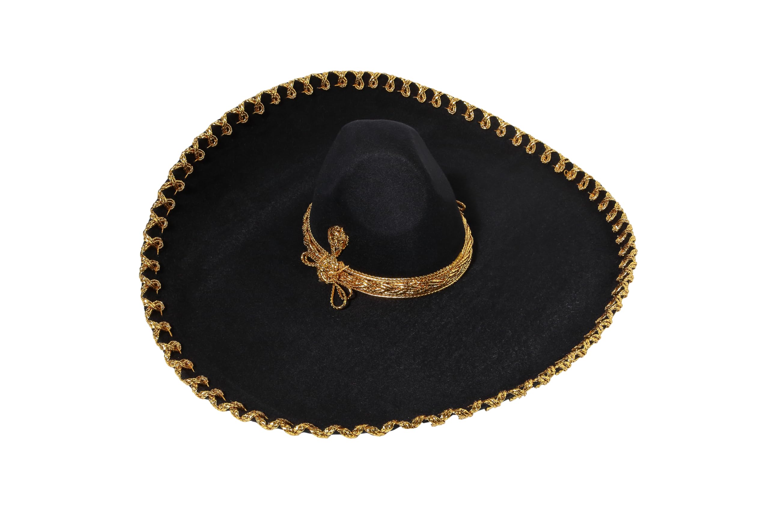 Mexican Sombrero Hats Charro – Sombrero Mexicano & Mariachi Hat, Traditional Mexican Hat for Adults, Mariachi Costume
