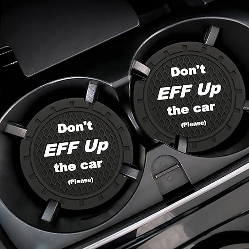 Miniatura 6 de Paquete de 2 posavasos integrados para automóvil portavasos de silicona antideslizante para automóvil posavasos de té de 275 pulgadas resistentes a