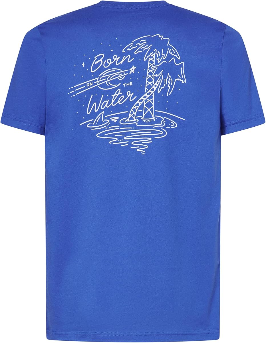 Costa Del Mar Camiseta con logo de luz de luna para hombre