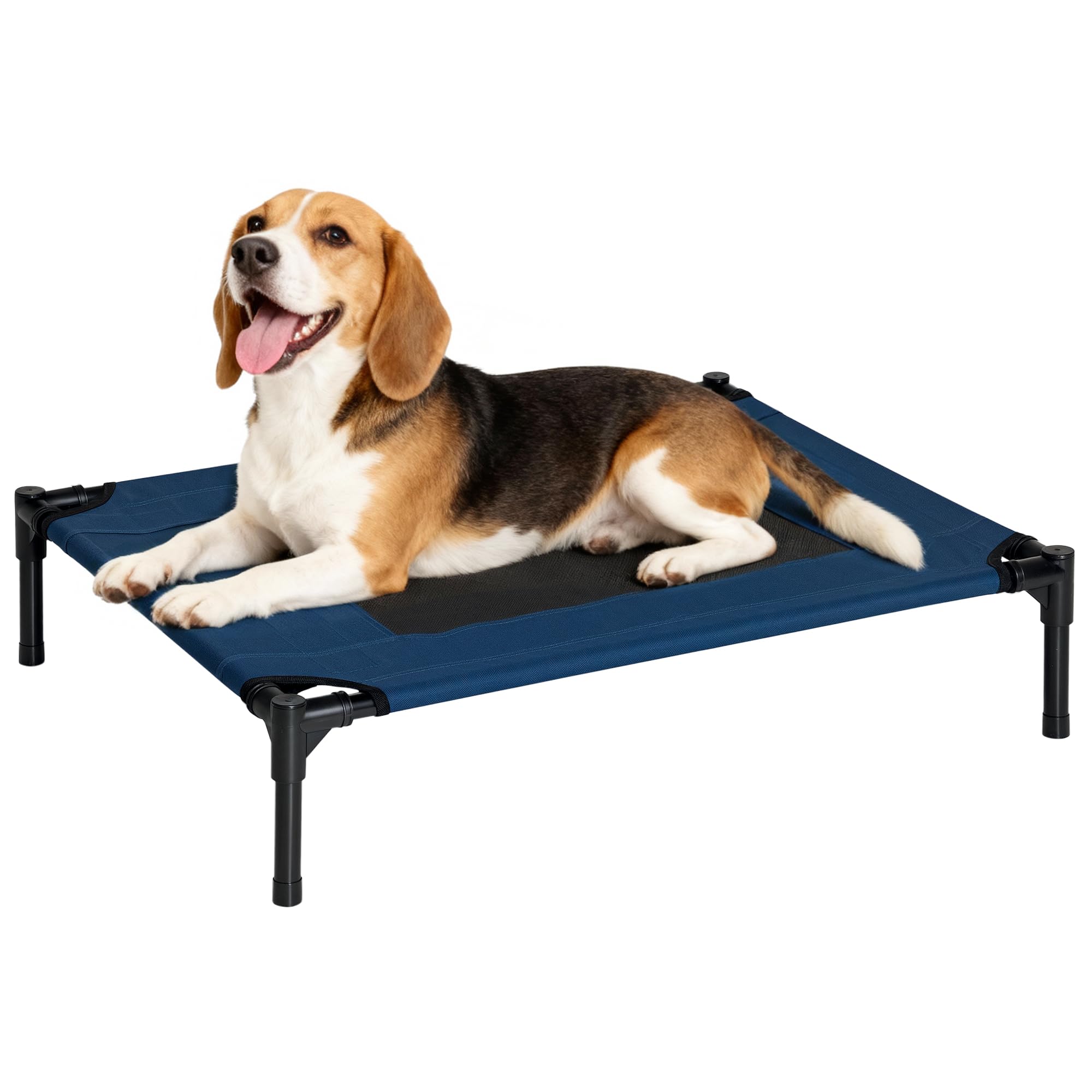PawHut Cama Mascota Perro Gato 76x61x18cm Cama Dormir Mascota Exterior Jardin Terraza