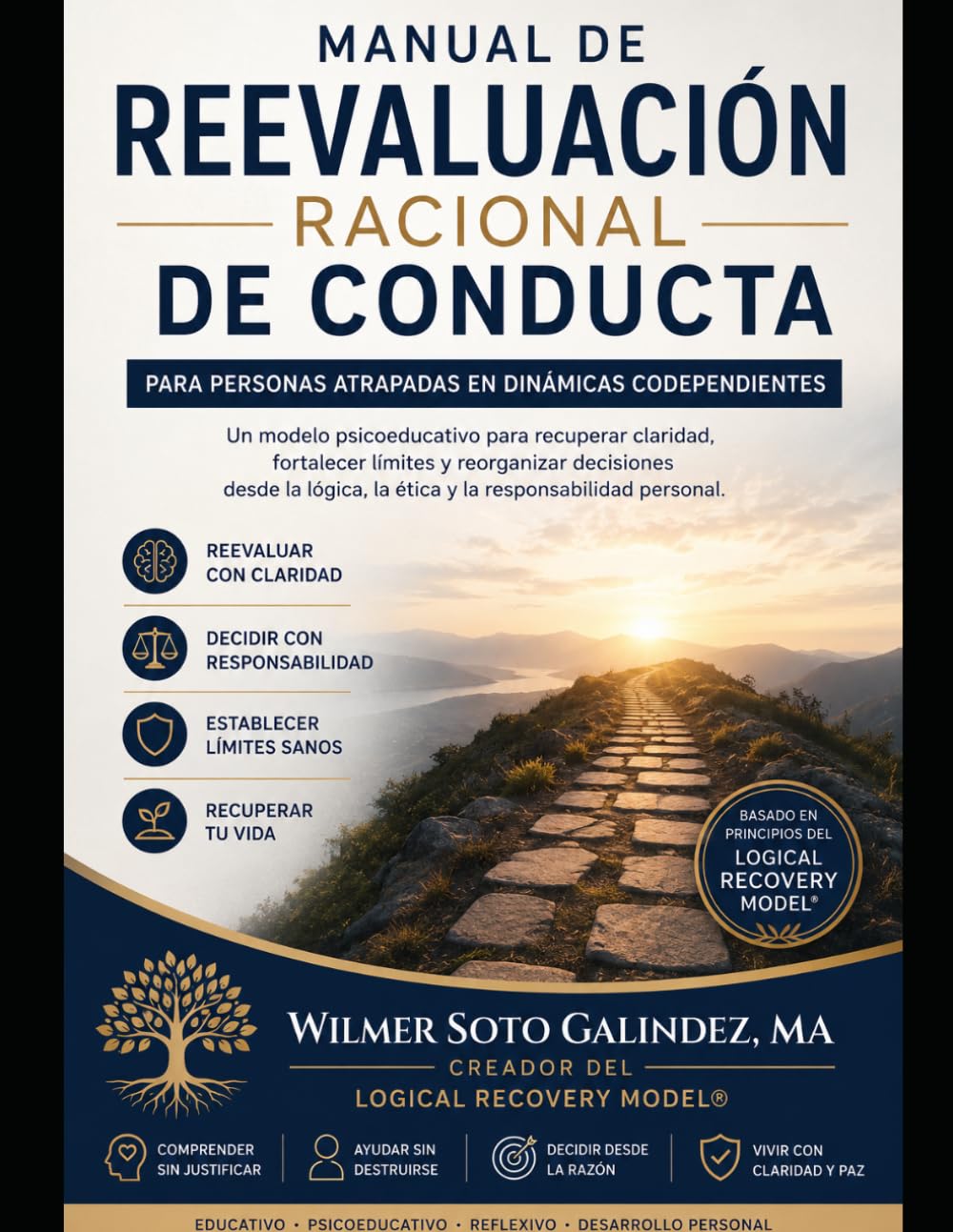 MANUAL DE REEVALUACIÓN RACIONAL DE CONDUCTA: Cómo Identificar Distorsiones Evaluativas, Fortalecer Límites y Recuperar Claridad Racional en Dinámicas ... Model® — Brief Ethical Interventions Series)