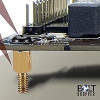 Vista 6 de Bolt Dropper Kit surtido de tornillos de computadora de 502 piezas, tornillos separadores para disco duro HDD, ventilador, chasis, carcasa ATX