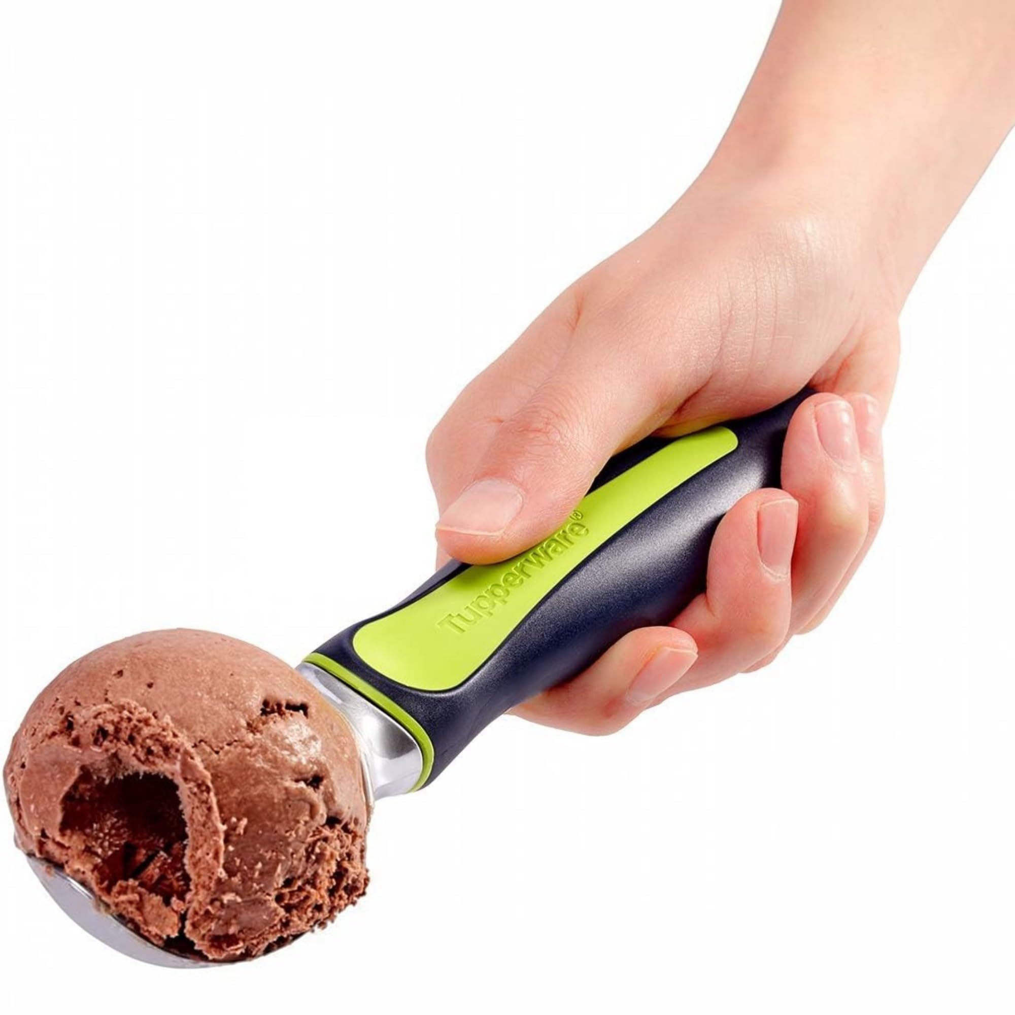 Tupperware Cuillère à glace verte et noire