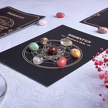 Amazon.com: SigMntun Polished Multicolor Healing Crystal