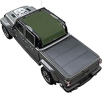 Vista 50 de Shadeidea - Parasol para capota de automóvil, parte delantera y trasera, funda de malla de color gris, bloqueador ultravioleta con bolsa