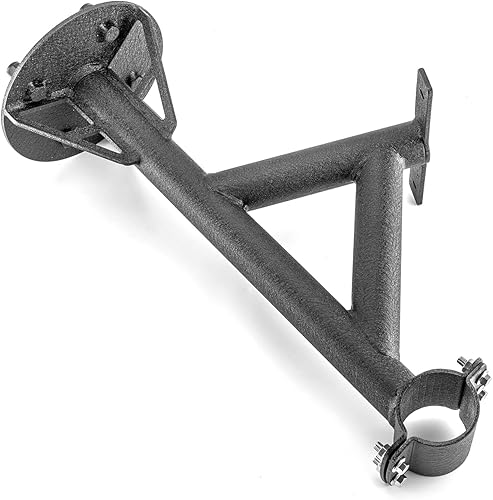 Miniatura 8 de WeiSen Soporte de soporte para neumáticos de repuesto con 4 tuercas de rueda, se adapta a soportes de neumáticos de repuesto de hasta 34 pulgadas,