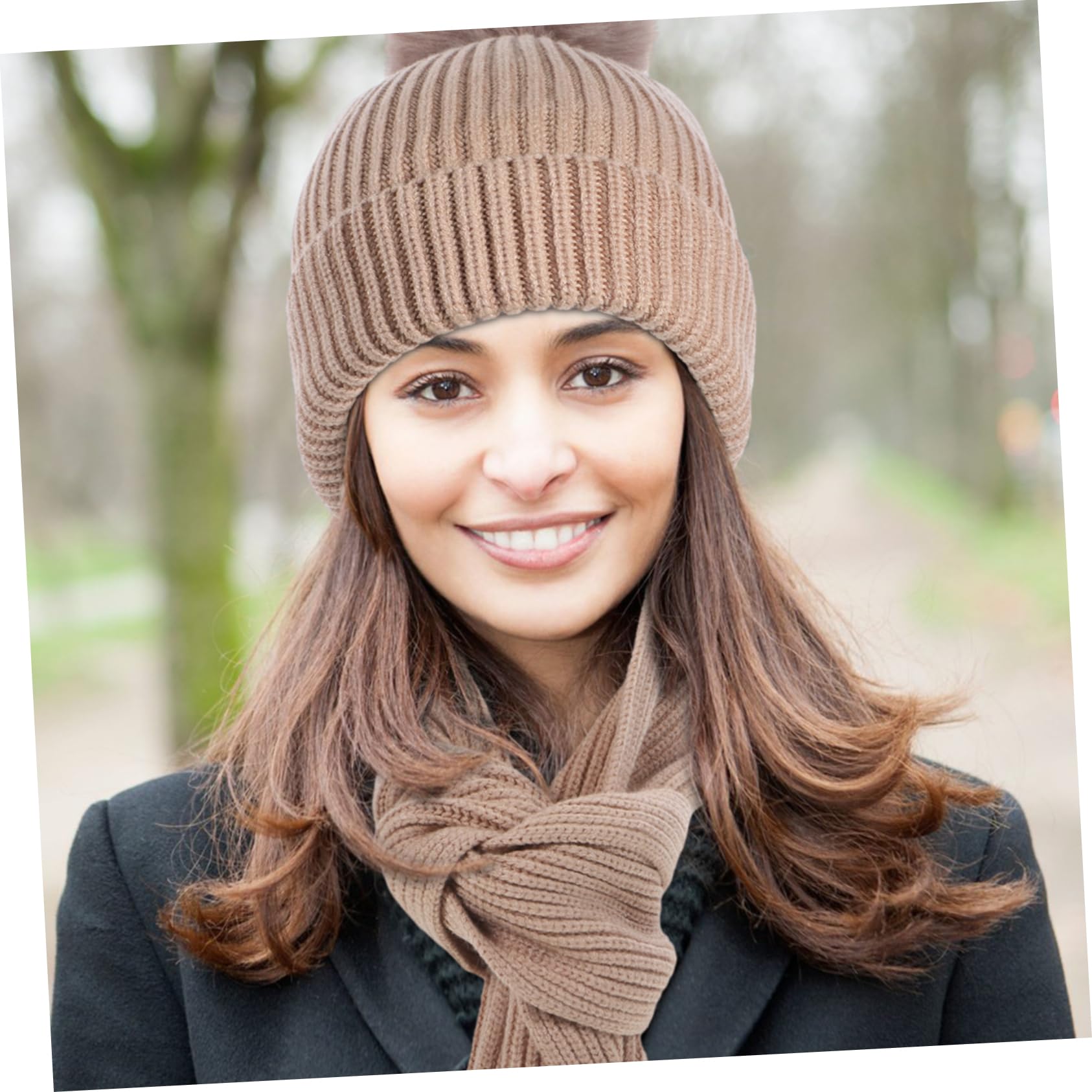 VALICLUD Set Sciarpa Cappello Guanti Da Equitazione Guanti Da Arrampicata Donna Cappelli Per Le Donne Pre Guanti Da Donna Copricapo Berretto Sciarpa Di Seta Per Le Donne Filato