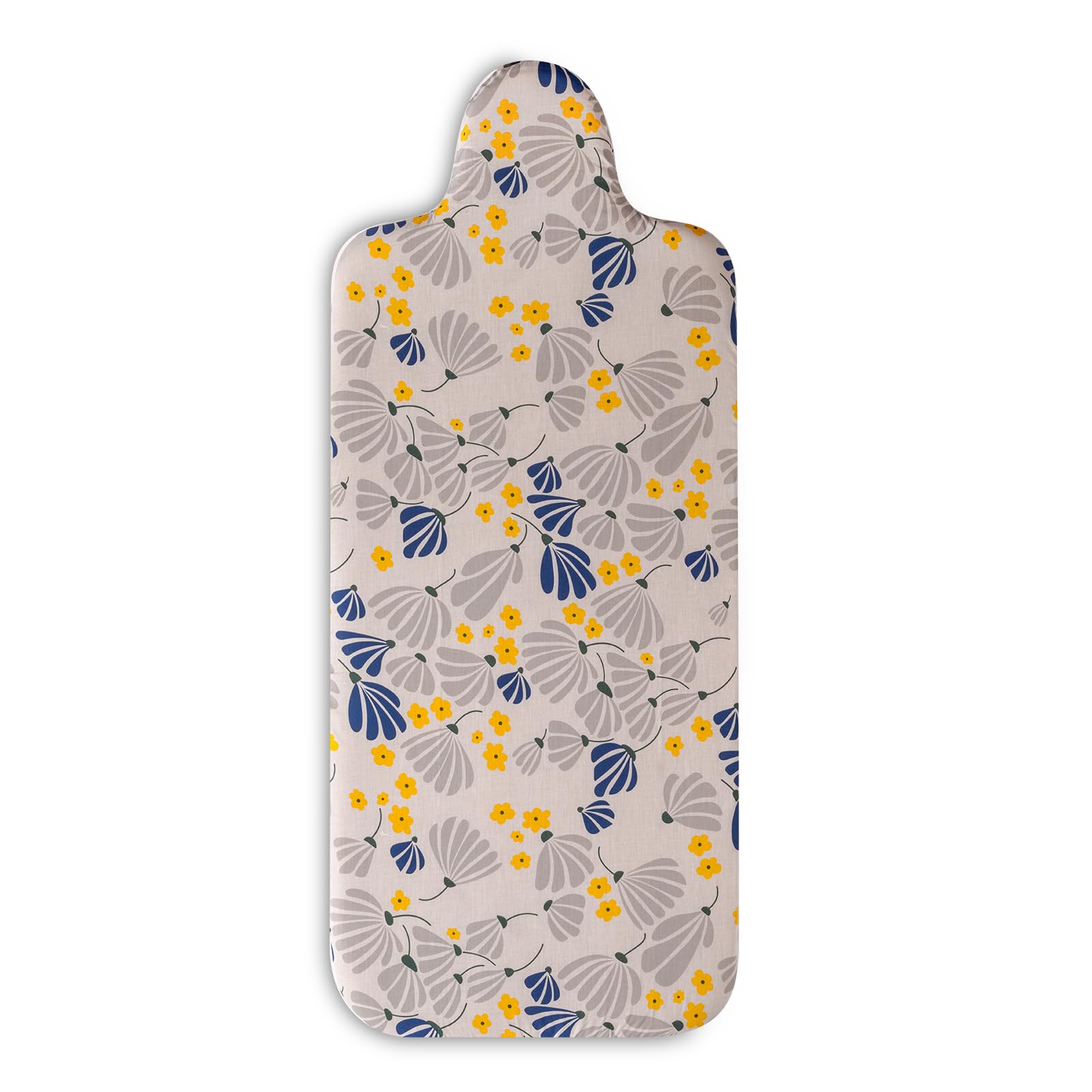 SLIETON Extra Large 54 x 20 inches Iron Board Cover,Made of Soft 100% Cotton Easy Installation, Scorch Resistant Surface (Dandelion)