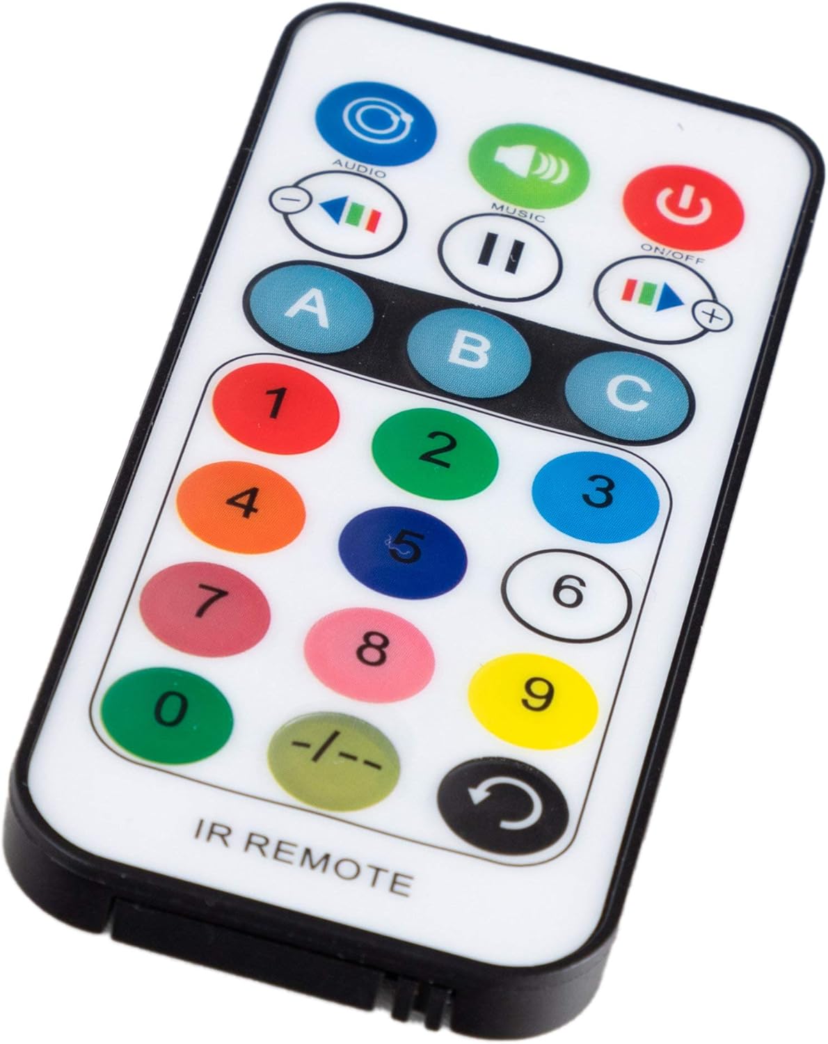 Infrared remote control for the Showlite DS-3 light effect