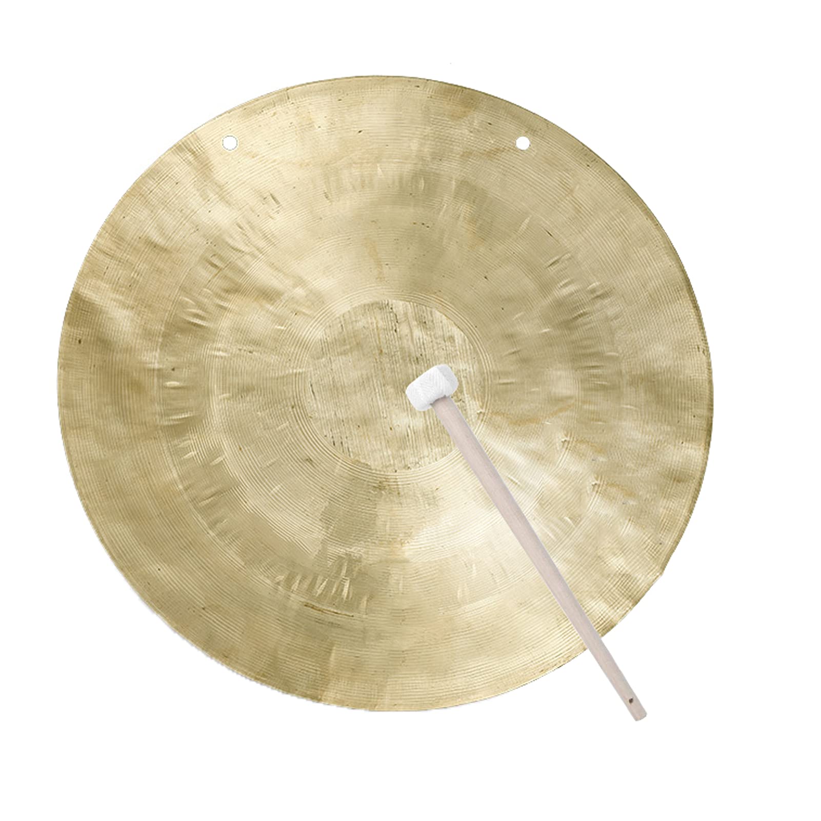 Whood Chau Gong Chau Gong Feng Gong/Wind Gong, excelente Sonido, Incluidas bobinas de Madera/algodón,60cm
