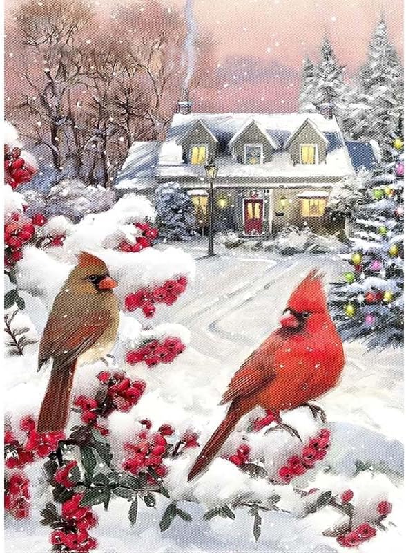 Kits de pintura de diamantes de Navidad para adultos, pintura de gemas de diamantes para principiantes, kit de pintura de diamantes 5D para