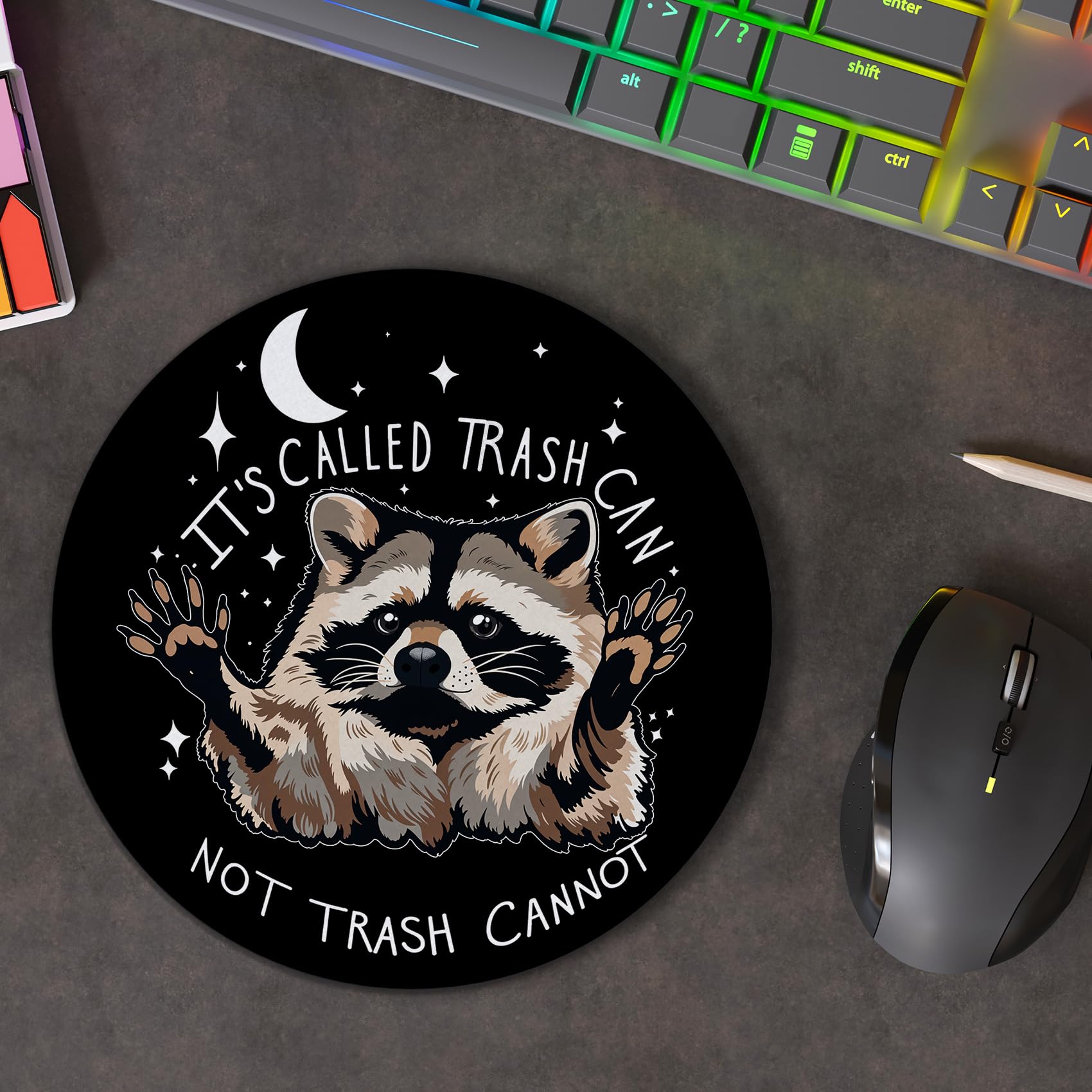 Amazon.com: Funny Mouse Pad, It's Called Trash Can Not Trash