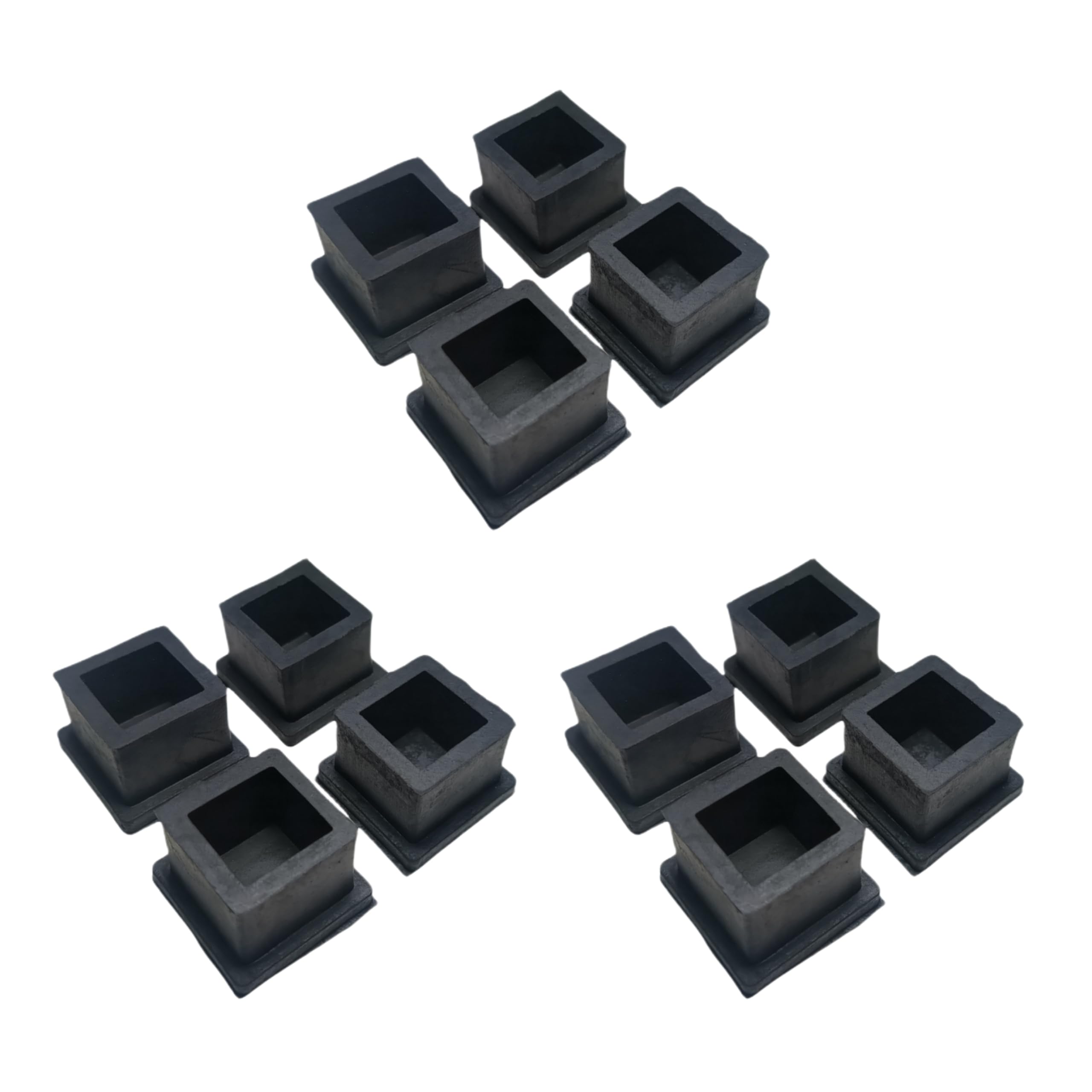 DEEPOOS Square Rubber Bush 1 INCH (25 MM) Black 12 NOS (B0CZXVLB19) Amazon Price History, Amazon Price Tracker