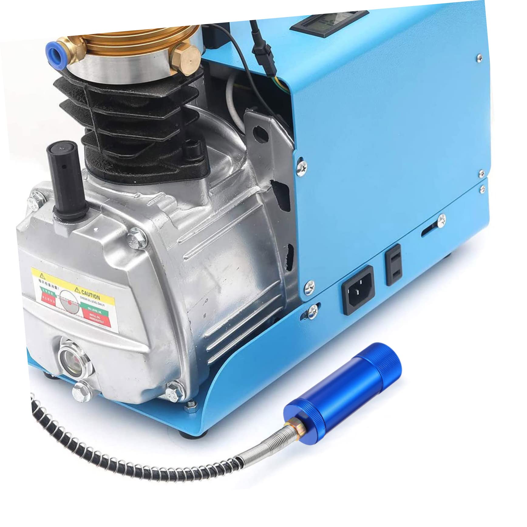 NUOBESTY 2 Pezzi Separatore Alta Pressione per Compressore Filtraggio Facile da Installare per Ad Aria e Compressori