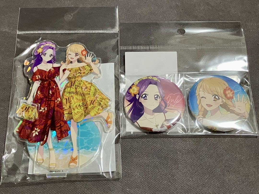 Amazon.co.jp: アイカツ Late Summer Collection WM 缶バッジアクスタ