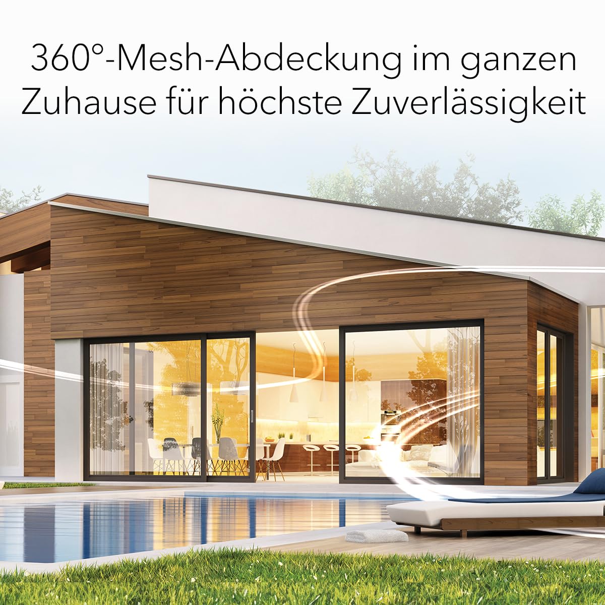 NETGEAR Orbi Serie 770 | Mesh WiFi 7 System | RBE773 | Mesh WiFi 7 Router und 2 Satelliten | Bis zu 11 Gbit/s | Abdeckung bis 540 m² | 100 Geräte | 2,5-GB-Internetport | Tri-Band BE11000 | 3 Pack