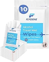 Travel Sanitizing Wipes (10 Count (1 Pack of 10))