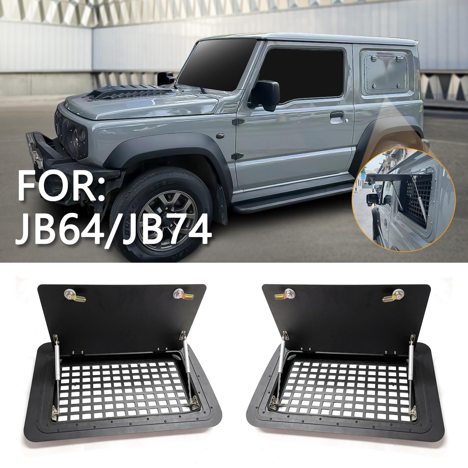 Amazon.co.jp: Niceffort新型スズキジムニー トランク拡張棚 JB64 