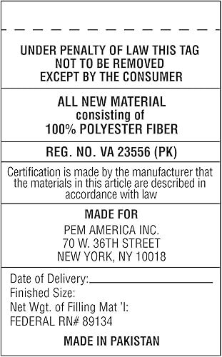 Miniatura 4 de Vince Camuto - Juego de edredón y funda de almohada Queen - Patrón abstracto de pinceladas - Colección Lyon - AzulBlanco FullQueen