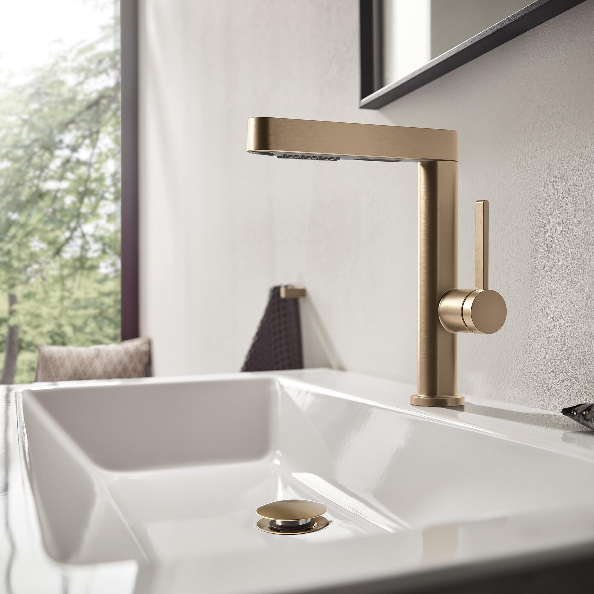 Hansgrohe 50100140 Desagüe, Bronce Cepillado