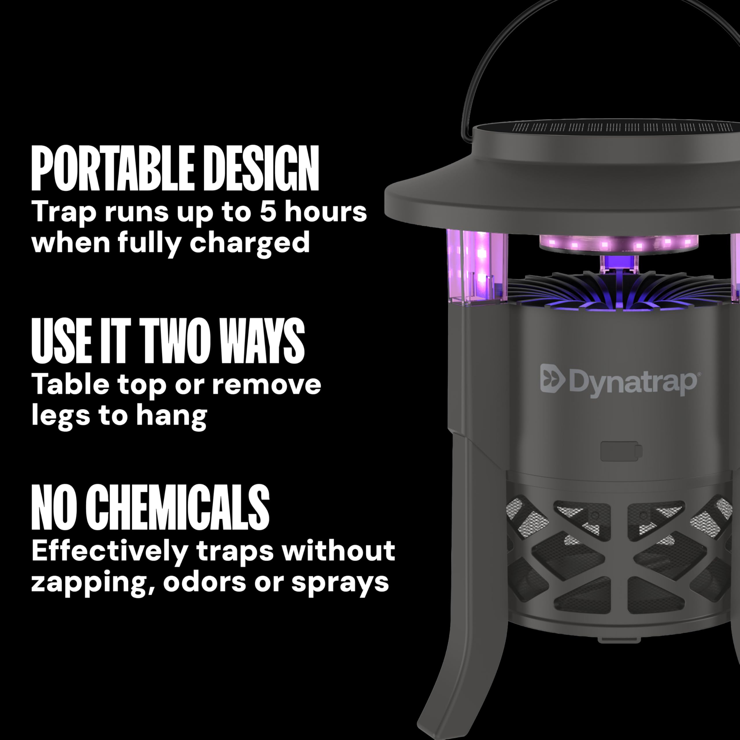 Dynatrap 1/4 Acre Insektenfalle für den Außenbereich, Wolfram