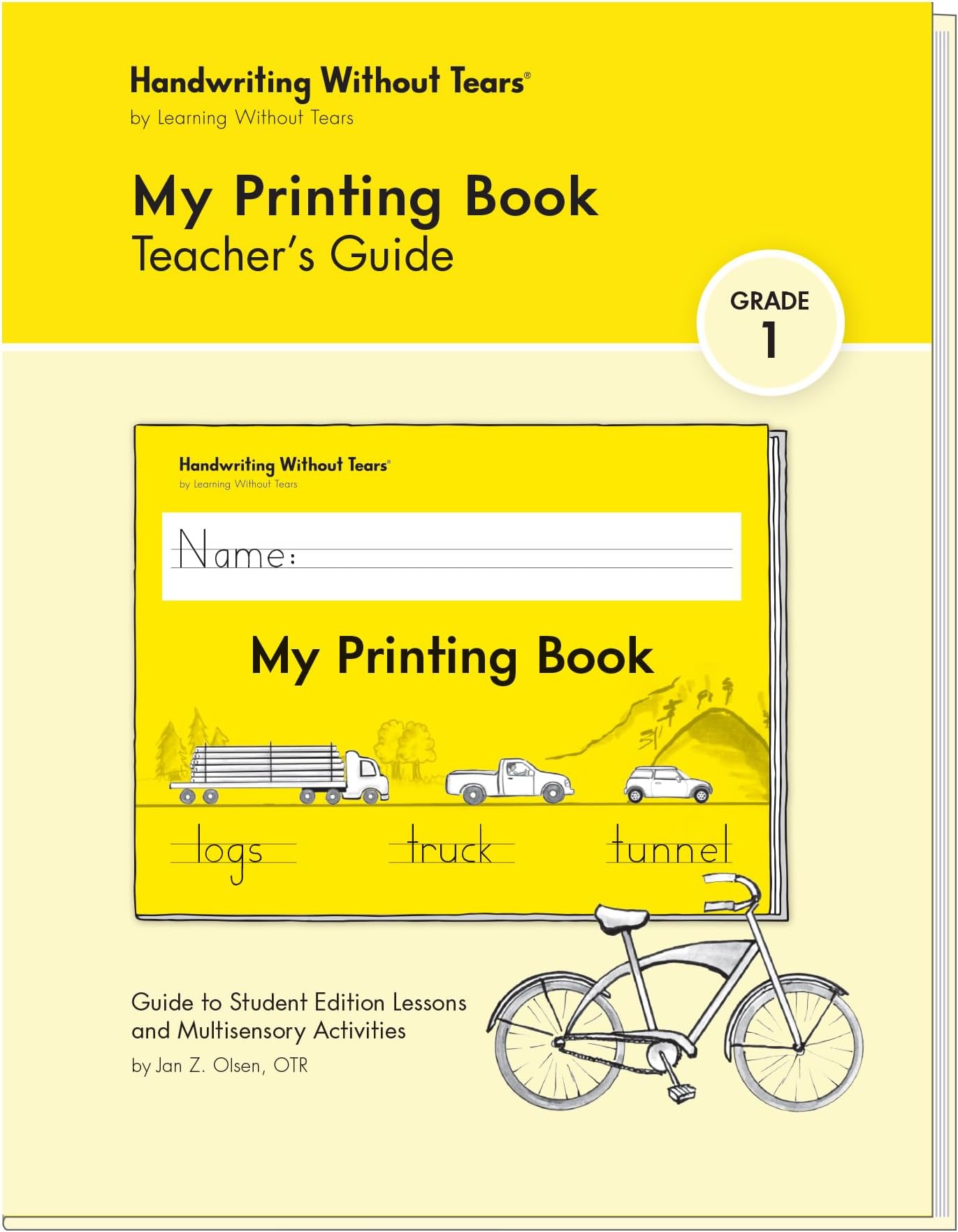 Learning Without Tears, My Printing Book Teacher's Guide, Age 6+, 1st Grade+, Handwriting Practice, School & Home, Language Arts, Tutoring, Sensory