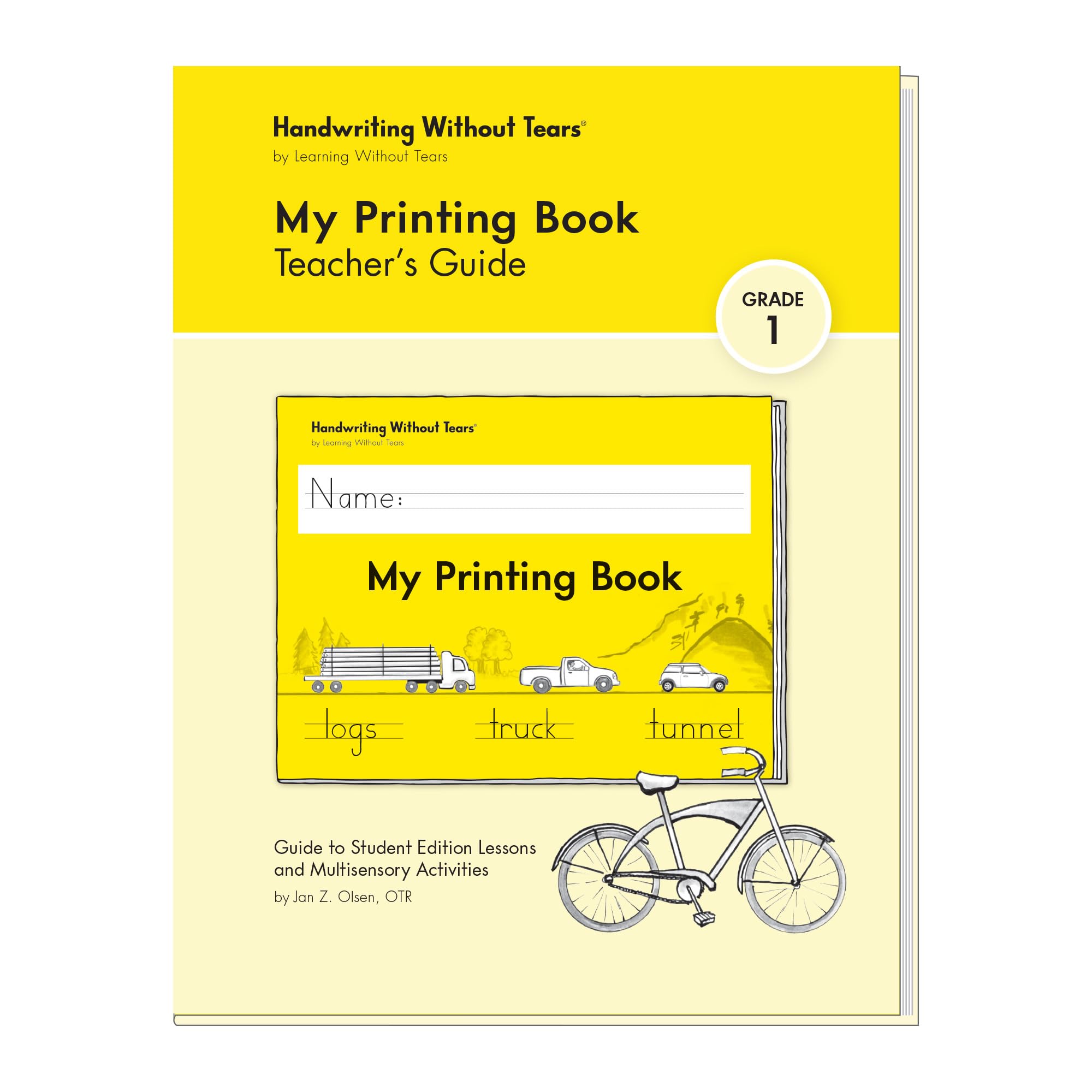 Learning Without Tears, My Printing Book Teacher's Guide, Age 6+, 1st Grade+, Handwriting Practice, School & Home, Language Arts, Tutoring, Sensory